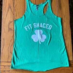 Fit Shaced Fitness Racerback Tee